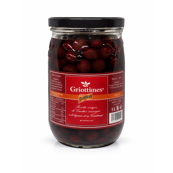 Griottines au Cointreau