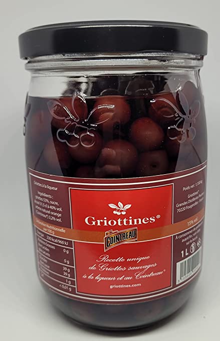 Griottines au Cointreau